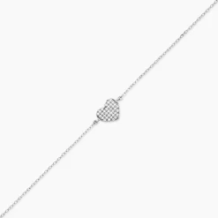 Bracelet Achahildis Argent Oxyde De Zirconium