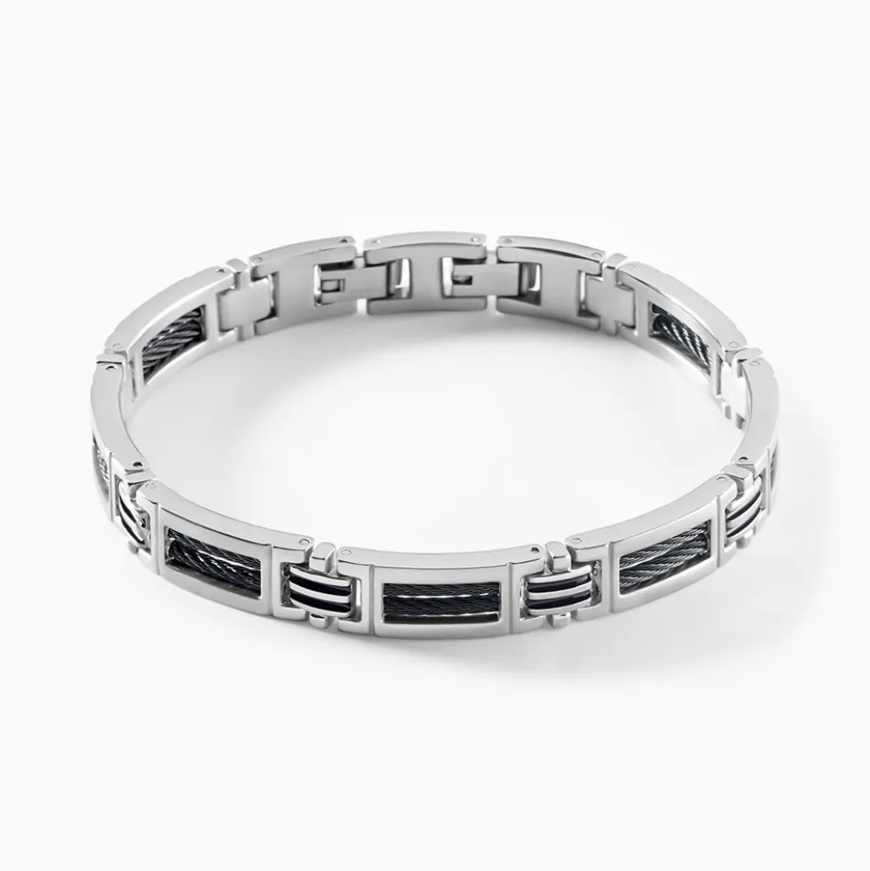 Bracelet Acier Blanc
