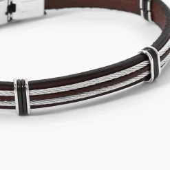 Bracelet Acier Blanc Alfred