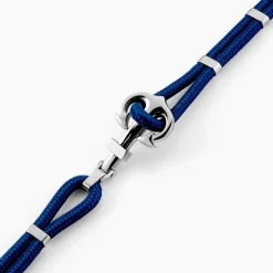 Bracelet Acier Blanc Analya Cordon