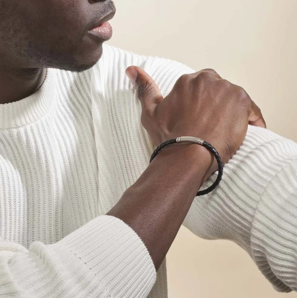 Bracelet Acier Blanc Frank