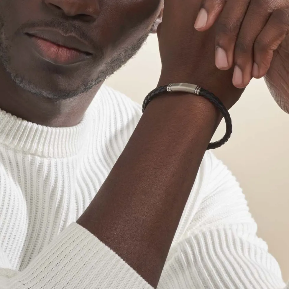 Bracelet Acier Blanc Frank