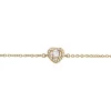 Bracelet Alais Plaque Or Jaune Oxyde De Zirconium