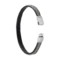 Bracelet Alaoua Acier Blanc