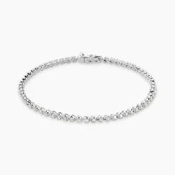 Bracelet Aleonor Or Blanc Diamant