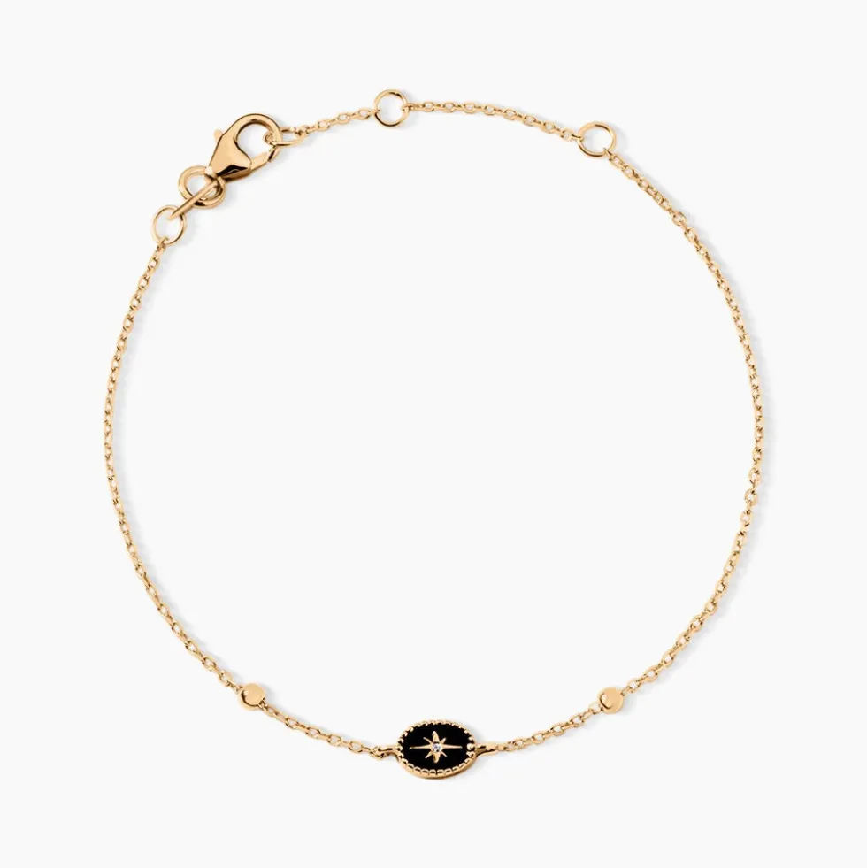 Bracelet Alerya Plaqué Or Jaune Oxyde De Zirconium