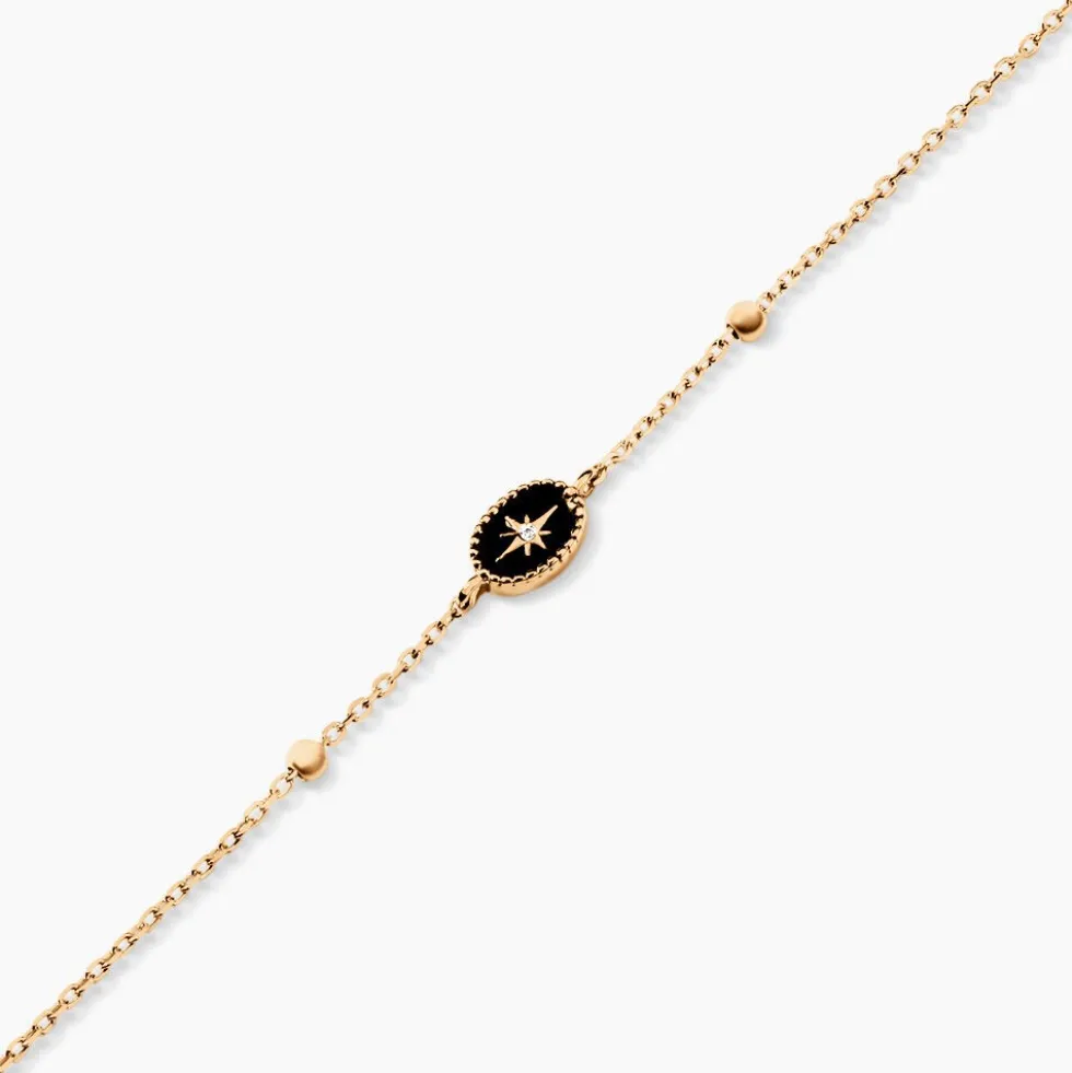 Bracelet Alerya Plaqué Or Jaune Oxyde De Zirconium