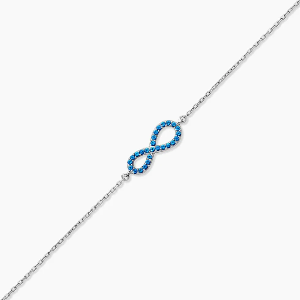 Bracelet Amita Argent Blanc Oxyde De Zirconium