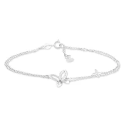 Bracelet Anahi Or Blanc Diamant