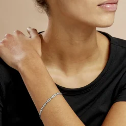 Bracelet Anaiz Argent Blanc
