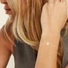 Bracelet Angel Or Jaune Nacre