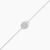 Bracelet Angeles Argent Blanc Oxyde De Zirconium
