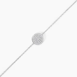 Bracelet Angeles Argent Blanc Oxyde De Zirconium