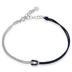 Bracelet Anicha Argent Blanc