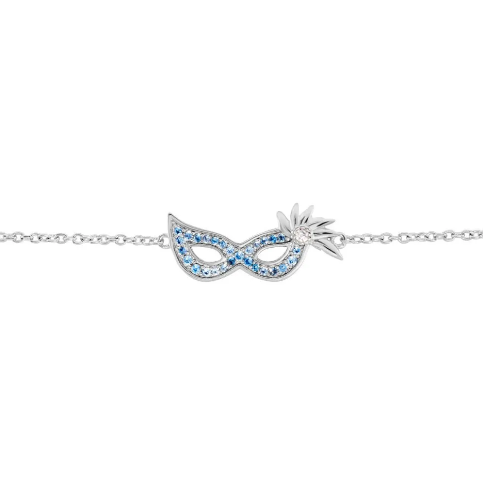 Bracelet Argent Bartolomee Oxydes De Zirconium