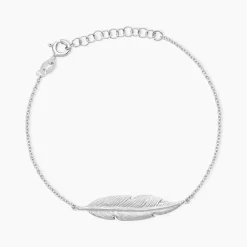 Bracelet Argent Blanc Irene