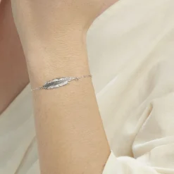 Bracelet Argent Blanc Jubba