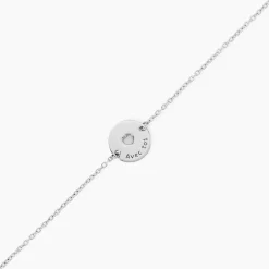 Bracelet Argent Blanc Nevada