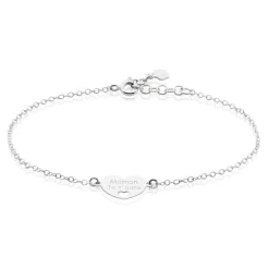 Bracelet Argent Blanc Pollux