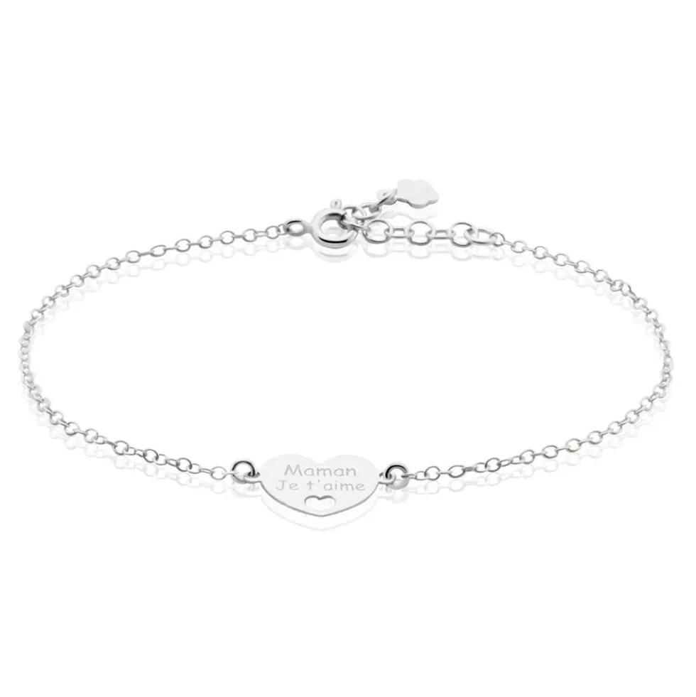 Bracelet Argent Blanc Pollux