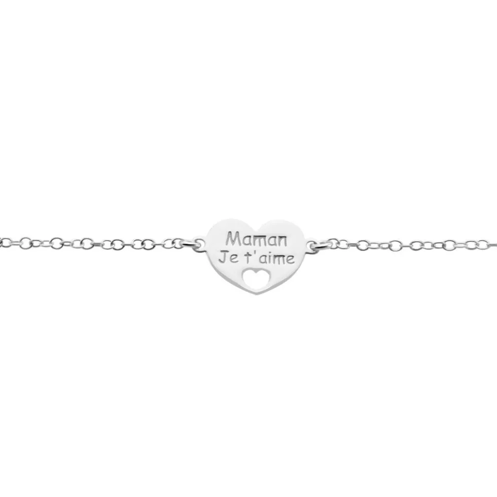 Bracelet Argent Blanc Pollux