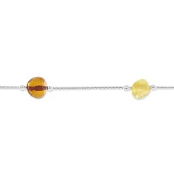 Bracelet Argent Blanc Siaae Ambres