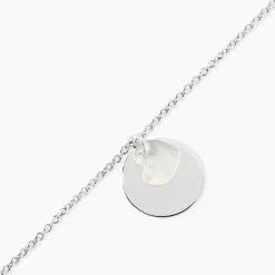 Bracelet Argent Blanc Tana Nacre