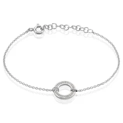 Bracelet Argent Diogo Oxydes De Zirconium