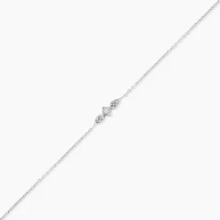 Bracelet Art Deco Or Blanc Diamant