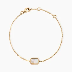 Bracelet Astria Plaqué Or Jaune Nacre