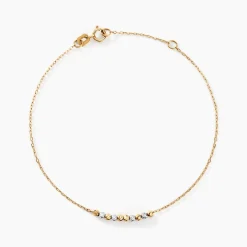 Bracelet Aurelya Or Bicolore