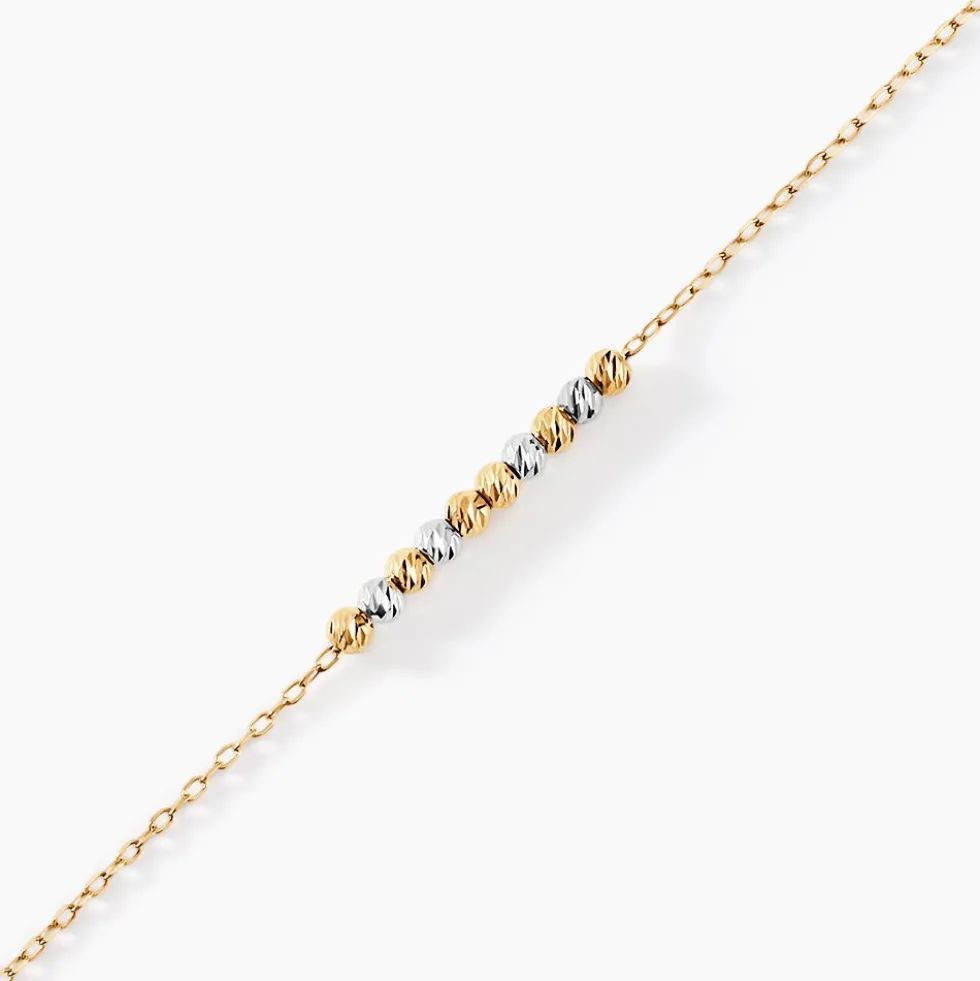 Bracelet Aurelya Or Bicolore