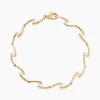 Bracelet Ayda Plaqué Or Jaune Oxyde De Zirconium