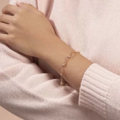 Bracelet Ayda Plaqué Or Jaune Oxyde De Zirconium