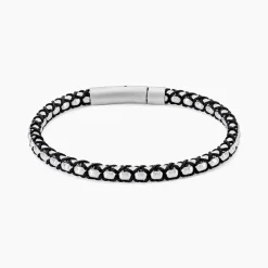 Bracelet Baggio Acier Blanc