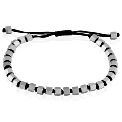 Bracelet Bassirou Acier Blanc
