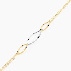 Bracelet Benedicte Or Bicolore