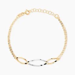 Bracelet Benedicte Or Bicolore