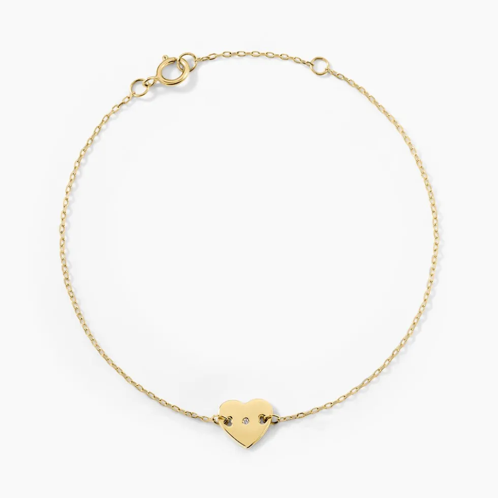 Bracelet Brahma Or Jaune Diamant