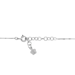 Bracelet Bulle Argent Blanc
