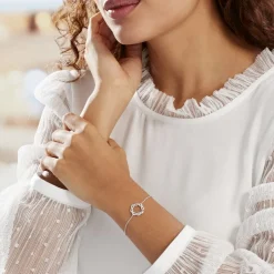 Bracelet Calandra Argent Blanc Oxyde De Zirconium