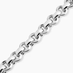 Bracelet Carola Maille Jaseron Argent Blanc