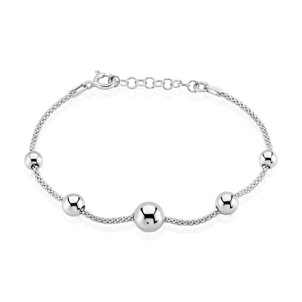 Bracelet Catarina Argent Blanc
