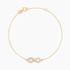 Bracelet Chlothilde Or Jaune Diamant