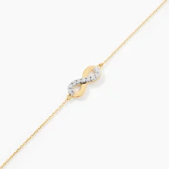 Bracelet Chlothilde Or Jaune Diamant