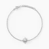 Bracelet Clementia Argent Blanc Perle De Culture Oxyde De Zirconium