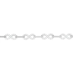 Bracelet Coline Argent Blanc Oxyde De Zirconium