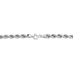 Bracelet Cordelia Maille Corde Or Blanc