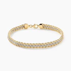 Bracelet Cordelia Or Bicolore
