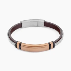 Bracelet Cuir De Vache Marron